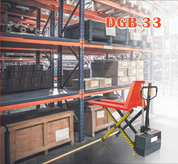 NOBLELIFT Semi-Electric Scissor Lift Pallet Jack